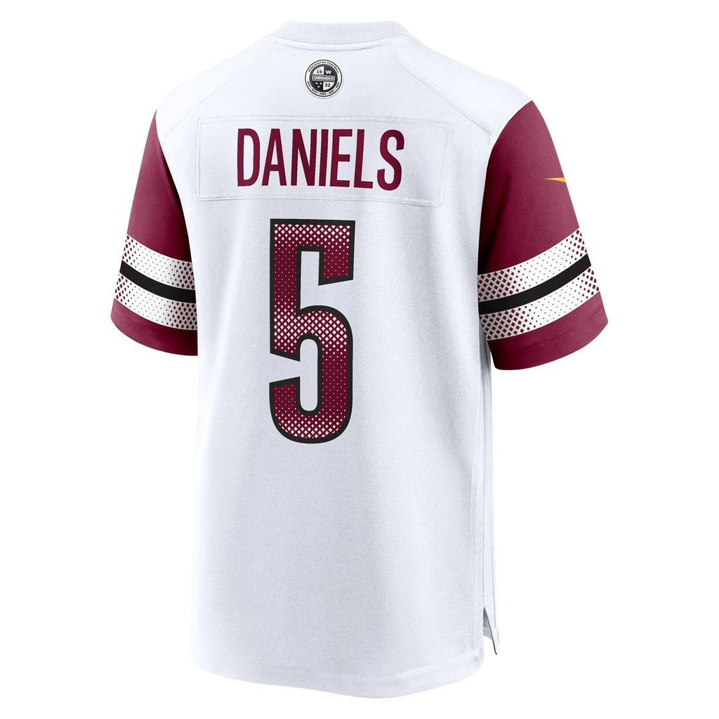 Washington Commanders Jayden Daniels Nike White Player Game Jersey product image 3, provided for visual reference and