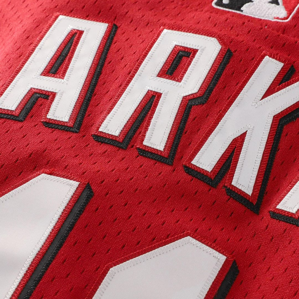 Cincinnati Reds Barry Larkin Mitchell & Ness Red Throwback Cooperstown Mesh Batting Practice Jersey product image 5,