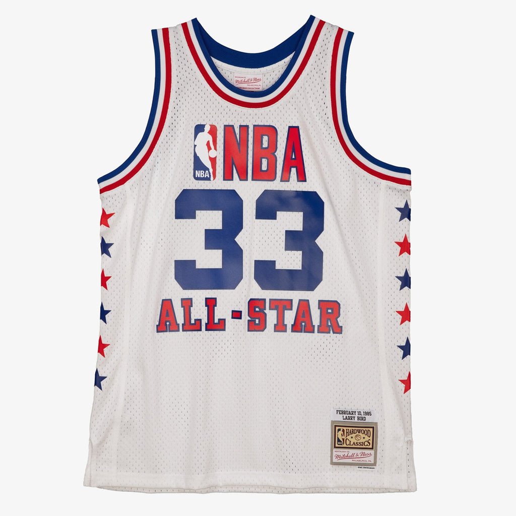 NBA Mitchell & Ness Larry Bird 1985 All-Star Swingman Authentic Jersey - White product image 3, provided for visual