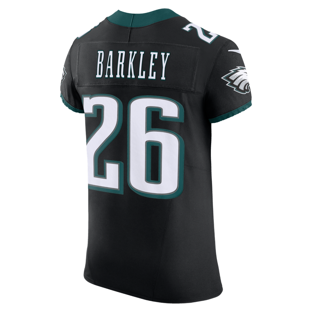 Philadelphia Eagles Saquon Barkley Nike Black Alternate Vapor F.U.S.E. Elite Jersey product image 3, provided for visual