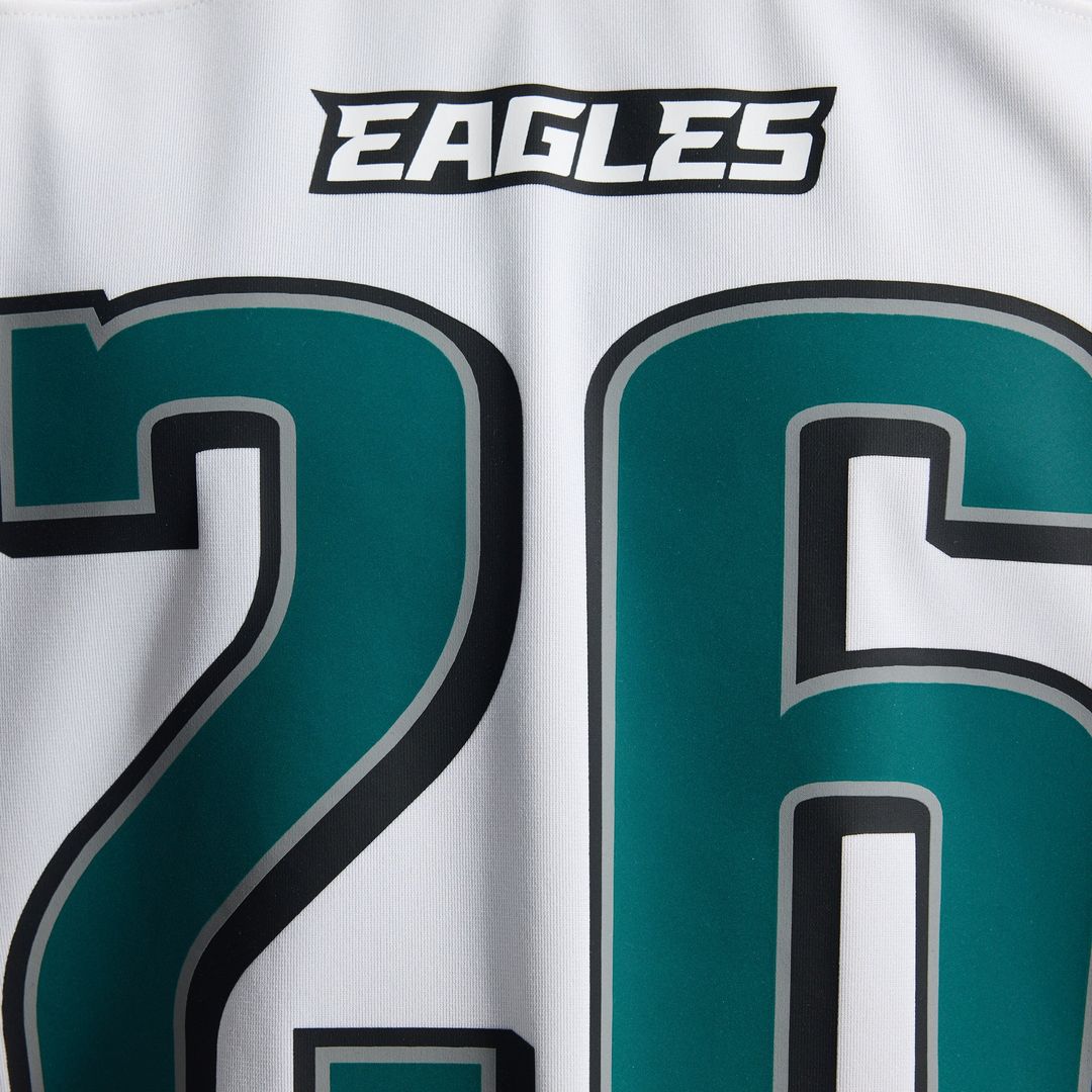 Philadelphia Eagles Saquon Barkley Nike Black Alternate Game Jersey product image 23, provided for visual reference and