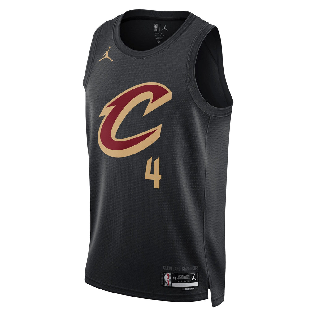 Cleveland Cavaliers Jordan Statement Edition Swingman Jersey - Black - Evan Mobley - Unisex product image 2, provided for