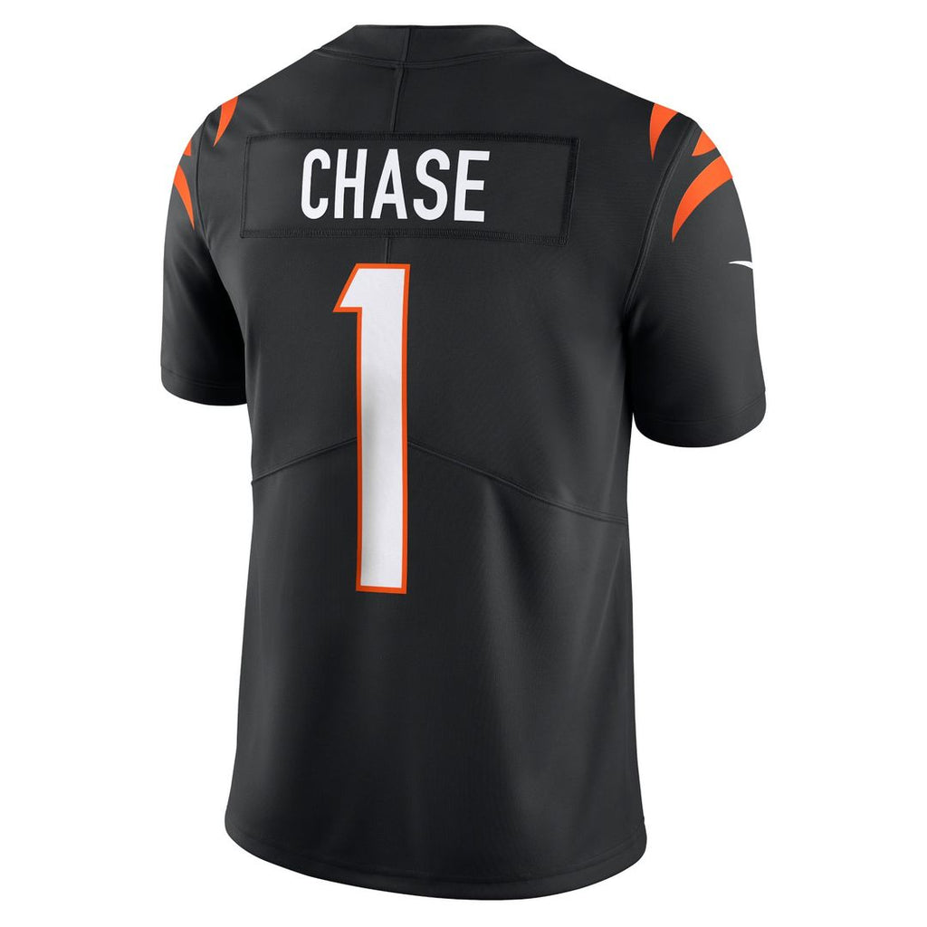 Cincinnati Bengals Ja'Marr Chase Nike Black Vapor Untouchable Limited Jersey product image 3, provided for visual reference