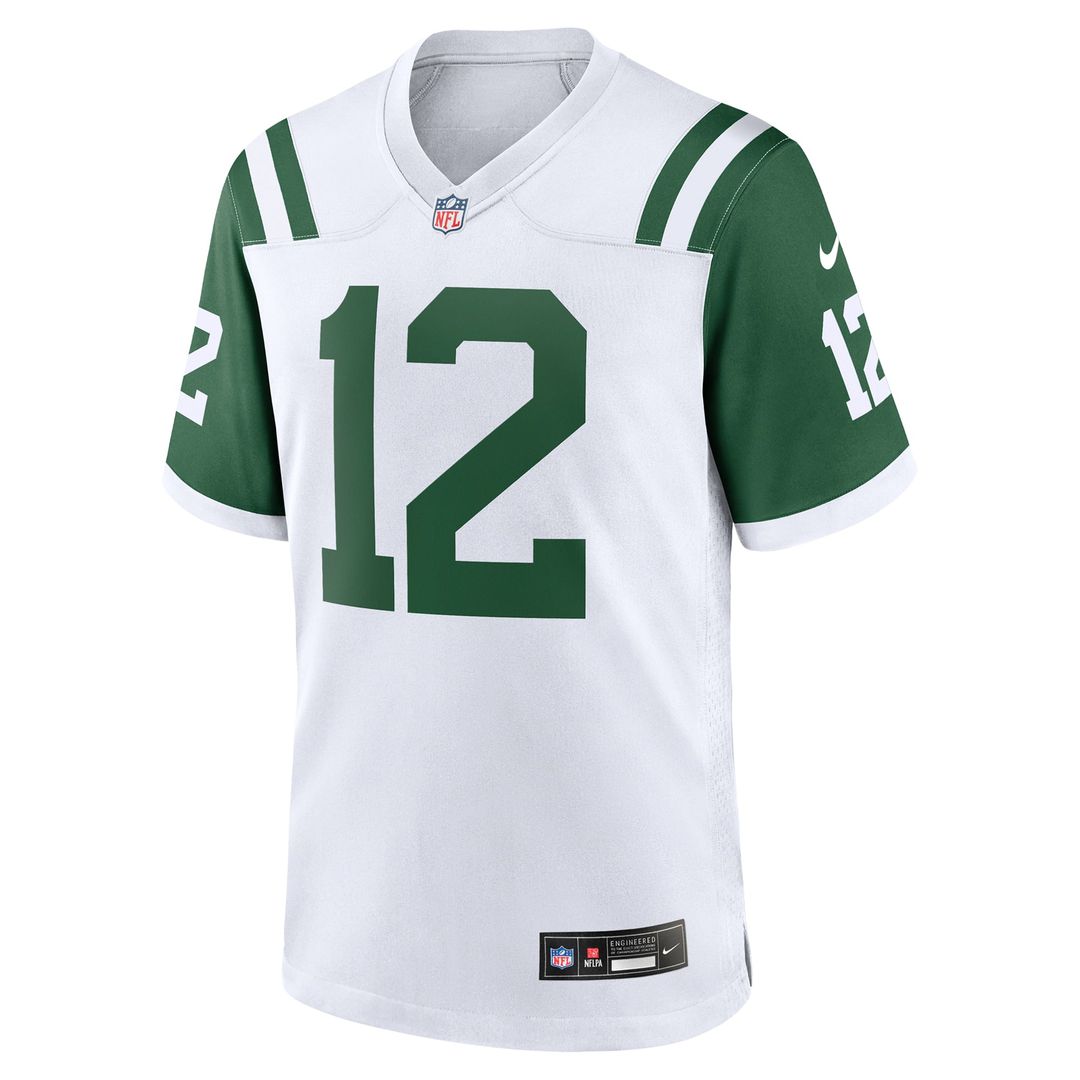 New York Jets Joe Namath Nike Legacy Black Alternate Retired Player Game Jersey product image 14, provided for visual