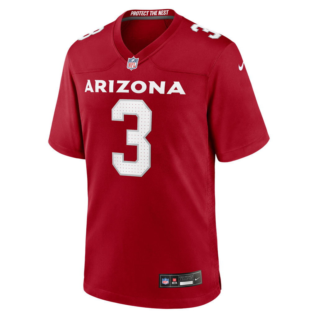 Arizona Cardinals Budda Baker Nike Cardinal Game Player Jersey product image 2, provided for visual reference and product