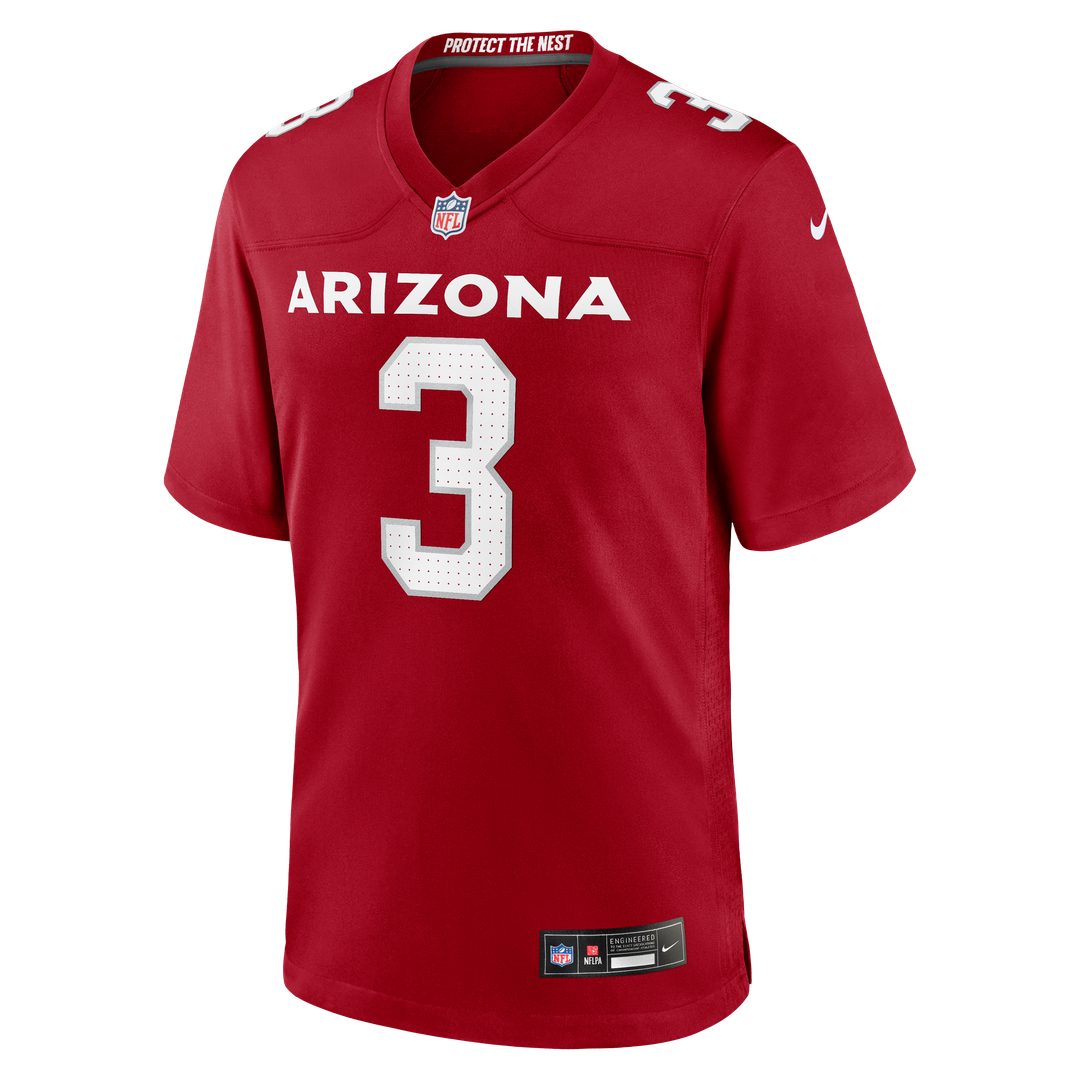 Arizona Cardinals Budda Baker Nike Cardinal Game Player Jersey product image 2, provided for visual reference and product