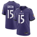 Baltimore Ravens Mike Green Nike Purple Team Game Jersey product image 1, provided for visual reference and product detail