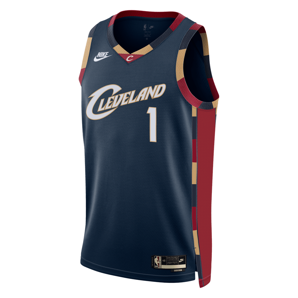 Cleveland Cavaliers Nike Classic Edition Swingman Jersey - Navy - James Harden - Unisex product image 3, provided for visual