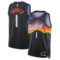 Phoenix Suns Nike 2025/26 City Edition Swingman Jersey - Black - Devin Booker - Unisex product image 1, provided for visual