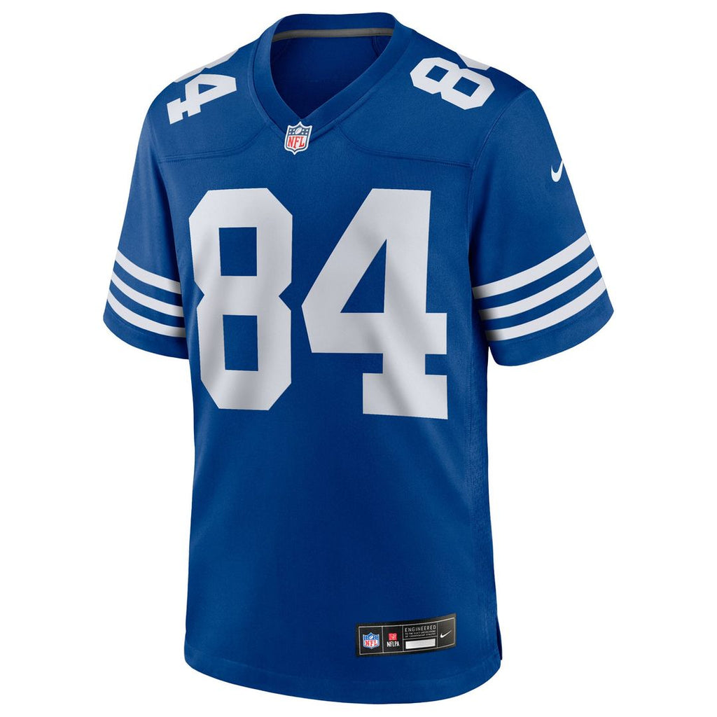 Indianapolis Colts Tyler Warren Nike Royal Alternate Game Jersey product image 2, provided for visual reference and product