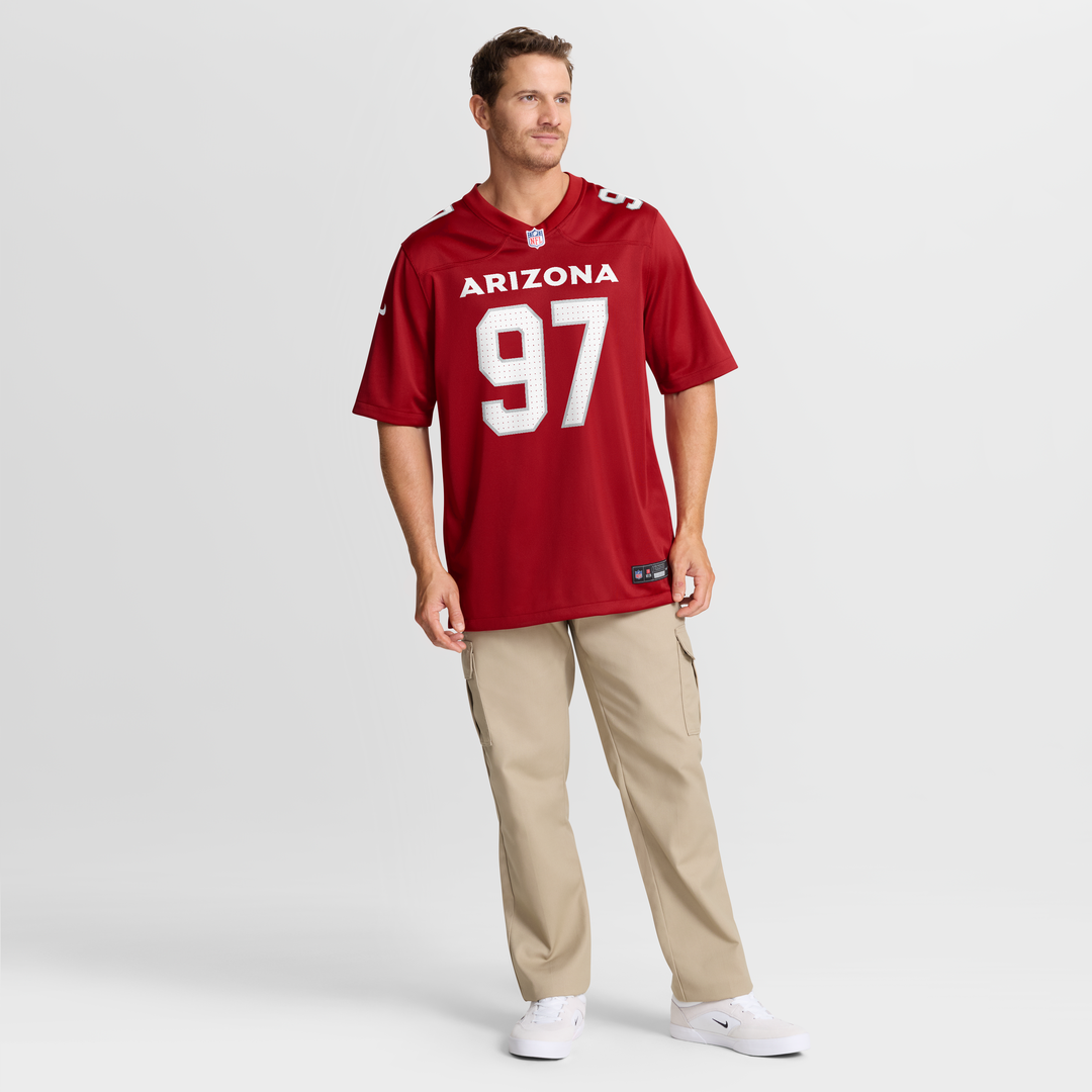 Arizona Cardinals Walter Nolen Nike Cardinal Game Player Jersey product image 7, provided for visual reference and product
