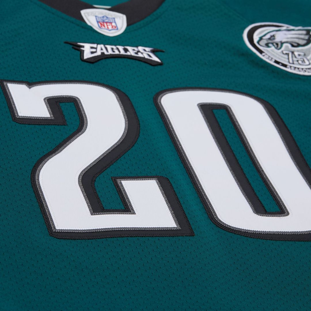 Philadelphia Eagles Brian Dawkins Mitchell & Ness Green 2007 Authentic Throwback Retired Player Jersey product image 4,
