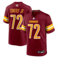 Washington Commanders Josh Conerly Jr. Nike Burgundy Team Game Jersey product image 1, provided for visual reference and