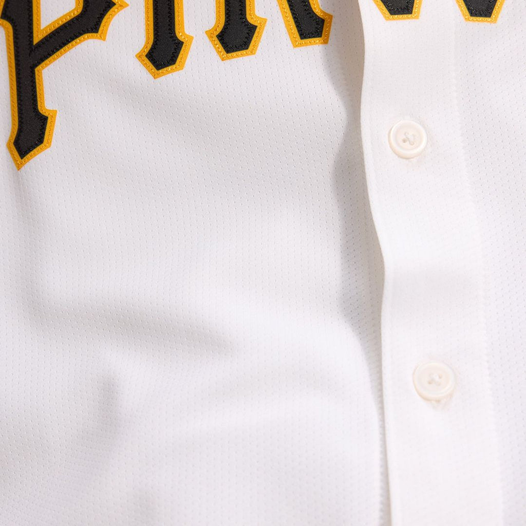 Pittsburgh Pirates Nike White Home Limited Jersey product image 15, provided for visual reference and product detail review