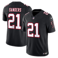 Atlanta Falcons Deion Sanders Nike Black Alternate Throwback Vapor F.U.S.E. Stitched Retired Limited Jersey product image 1,