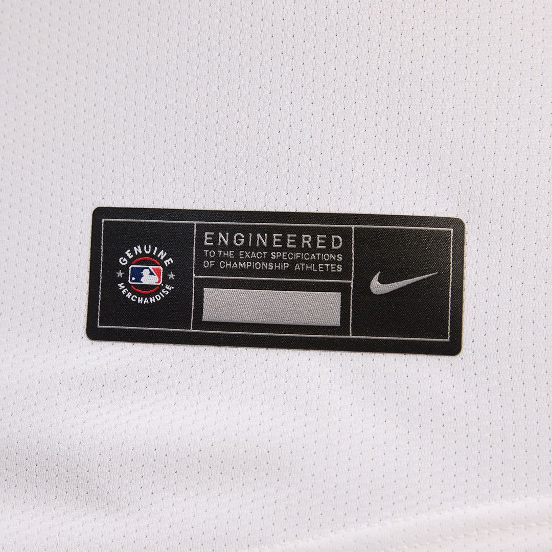Pittsburgh Pirates Nike White Home Limited Jersey product image 14, provided for visual reference and product detail review