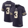 Minnesota Vikings Jordan Addison Nike Purple 2026 Rivalries Collection Game Jersey product image 1, provided for visual