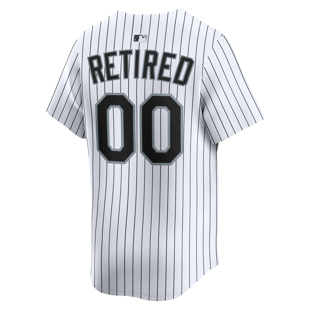 Chicago White Sox Nike White Home Limited Pick-A-Player Retired Roster Jersey product image 3, provided for visual reference