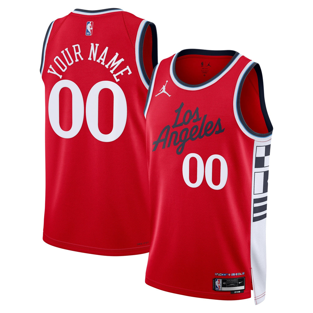 LA Clippers Jordan NBA Statement Edition Swingman Jersey - Custom product image 1, provided for visual reference and product