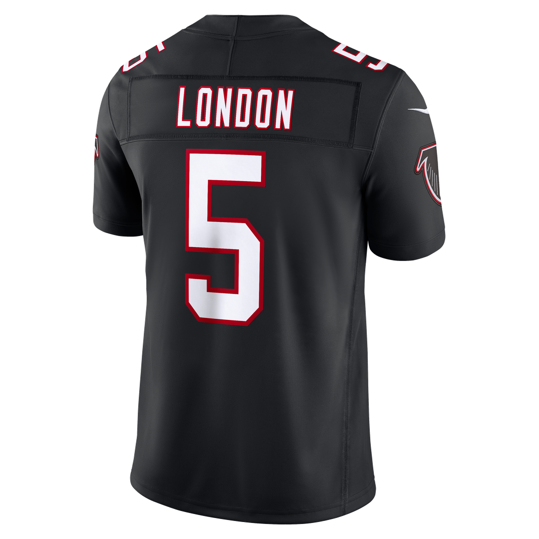 Atlanta Falcons Drake London Nike Black Alternate Throwback Vapor F.U.S.E. Stitched Limited Jersey product image 6, provided
