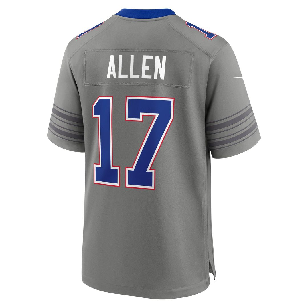 Buffalo Bills Josh Allen Nike Red Alternate Game Jersey product image 32, provided for visual reference and product detail