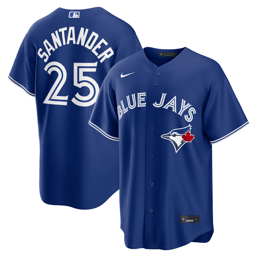 Toronto Blue Jays Anthony Santander Nike Red Canada Day Replica Jersey product image 10, provided for visual reference and