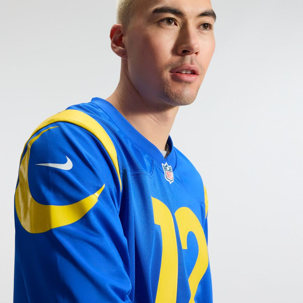 Los Angeles Rams Puka Nacua Nike Royal Team Game Player Jersey product image 10, provided for visual reference and product