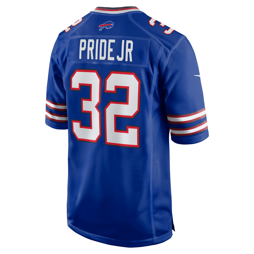 Buffalo Bills Toriano Pride Jr. Nike Royal Team Game Jersey product image 5, provided for visual reference and product