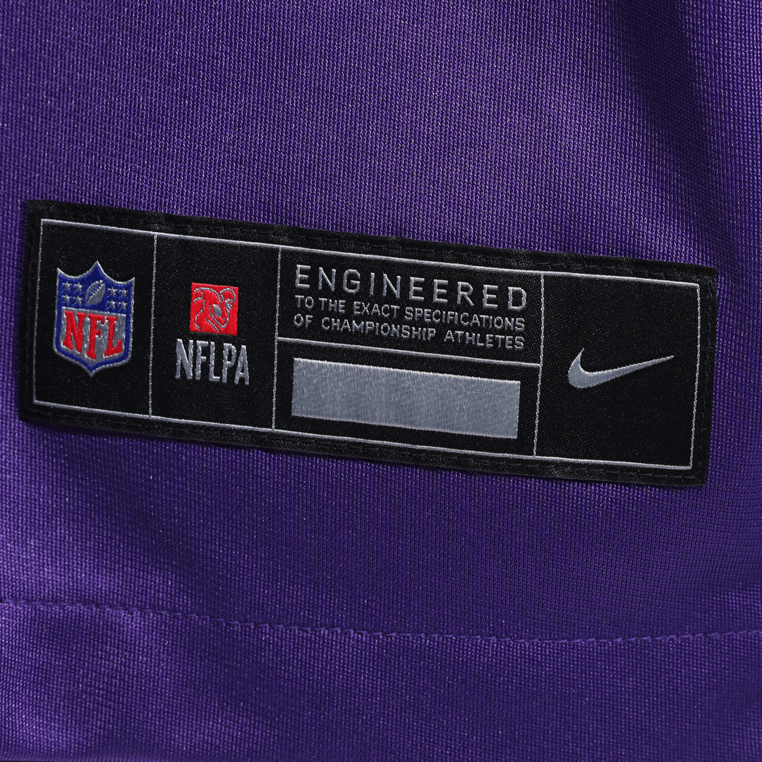 Minnesota Vikings Adrian Peterson Nike Purple Alternate 2 Classic Retired Game Jersey product image 6, provided for visual