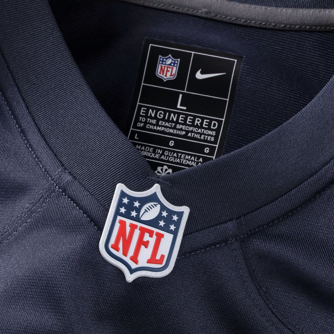 Los Angeles Chargers Oronde Gadsden Nike Navy Alternate 2 Super Chargers Game Jersey product image 4, provided for visual