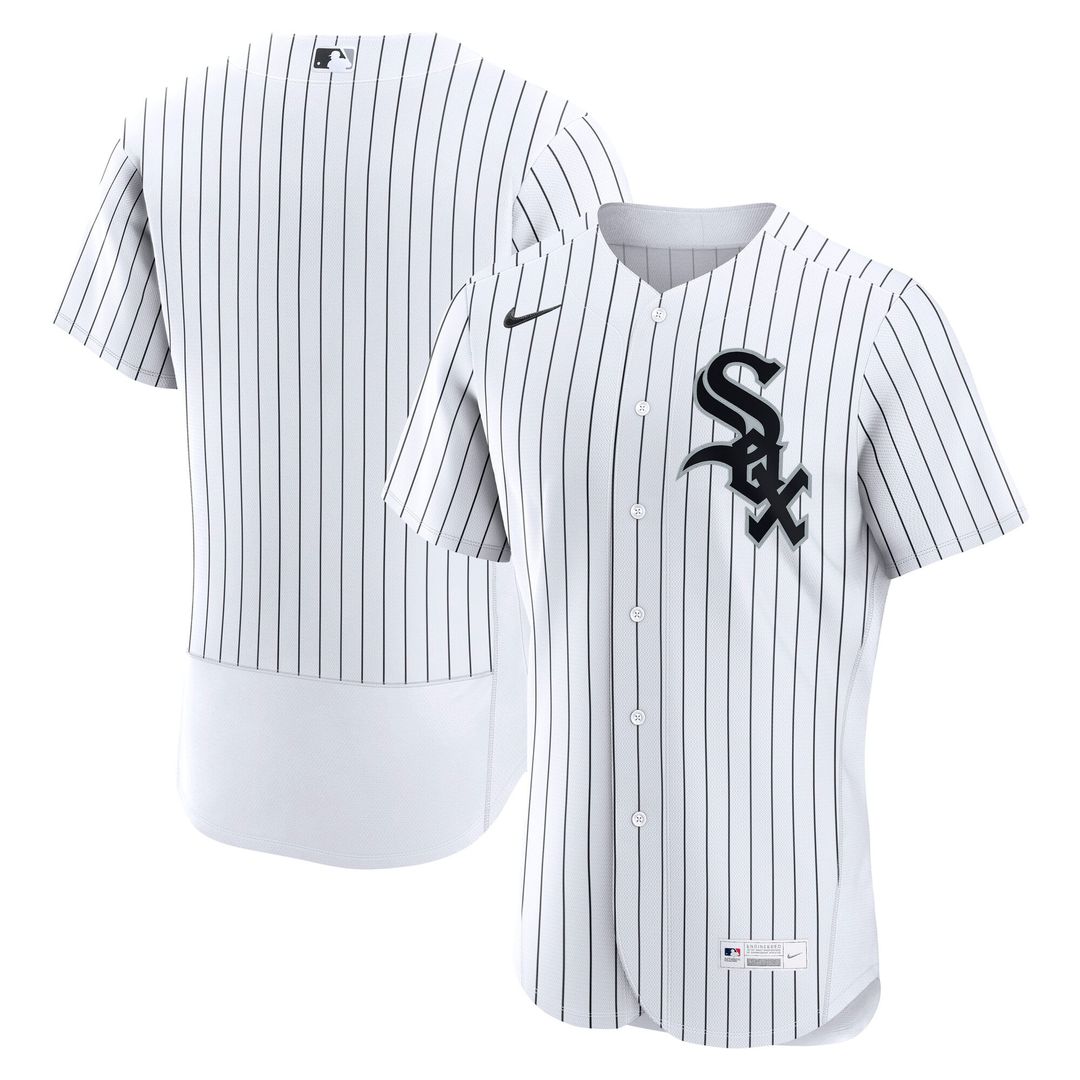 Chicago White Sox Nike White Home Authentic Jersey product image 4, provided for visual reference and product detail review