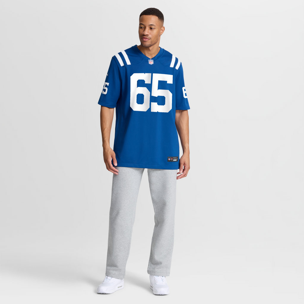 Indianapolis Colts Jimmy Morrissey Nike Royal Team Game Jersey product image 8, provided for visual reference and product