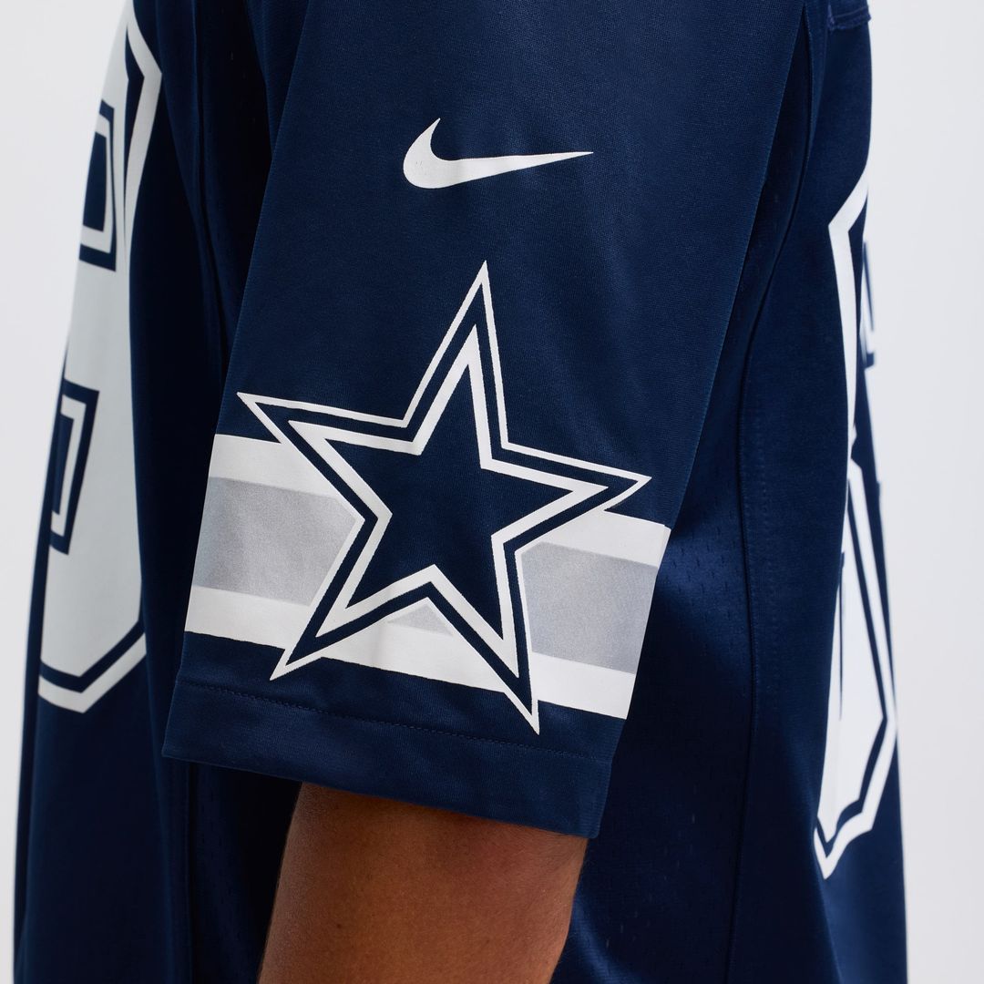 Dallas Cowboys CeeDee Lamb Nike Navy Game Jersey product image 8, provided for visual reference and product detail review
