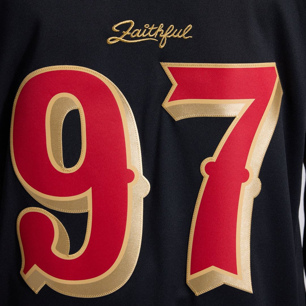 San Francisco 49ers Nick Bosa Nike Black Rivalries Collection Stitched Limited Jersey product image 13, provided for visual