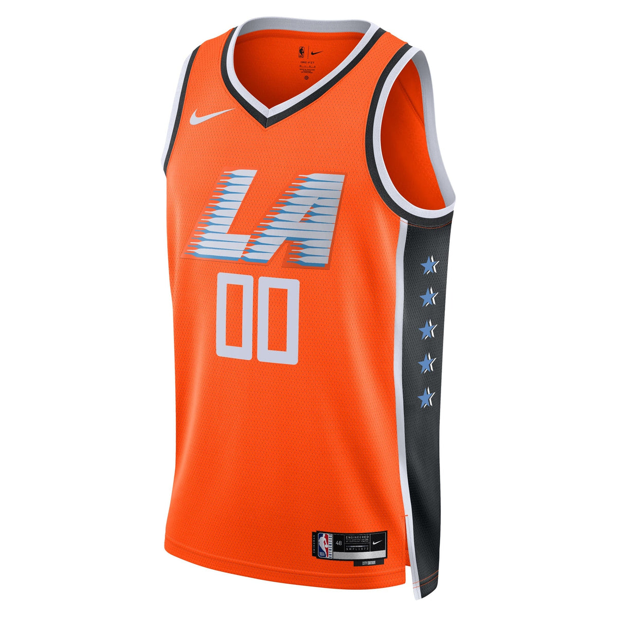 Nike LA Clippers 2025/26 City Edition Swingman Jersey - Custom - Unisex product image 3, provided for visual reference and