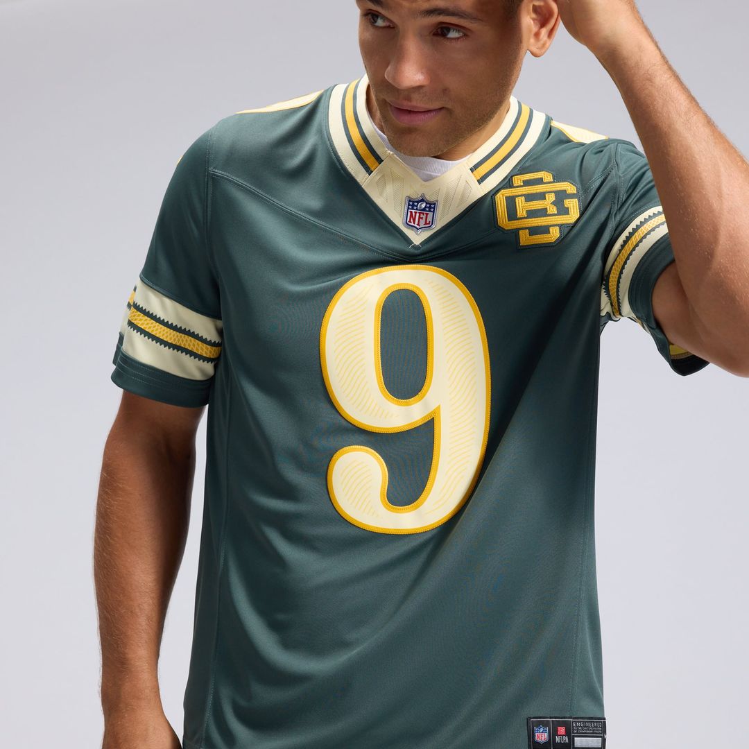 Green Bay Packers Christian Watson Nike Green 2026 Rivalries Collection Stitched Limited Jersey product image 9, provided