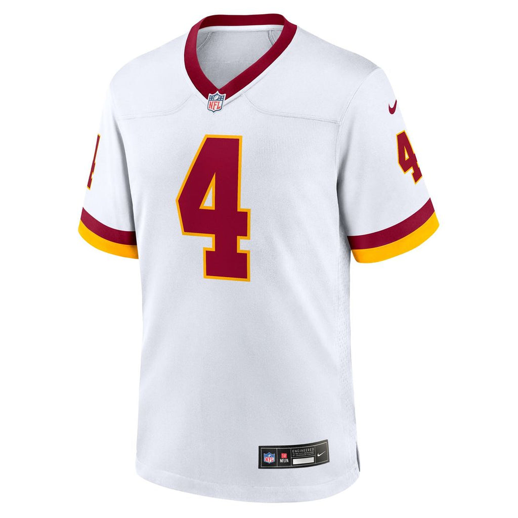 Washington Commanders Frankie Luvu Nike White Game Super Bowl Era Jersey product image 9, provided for visual reference and