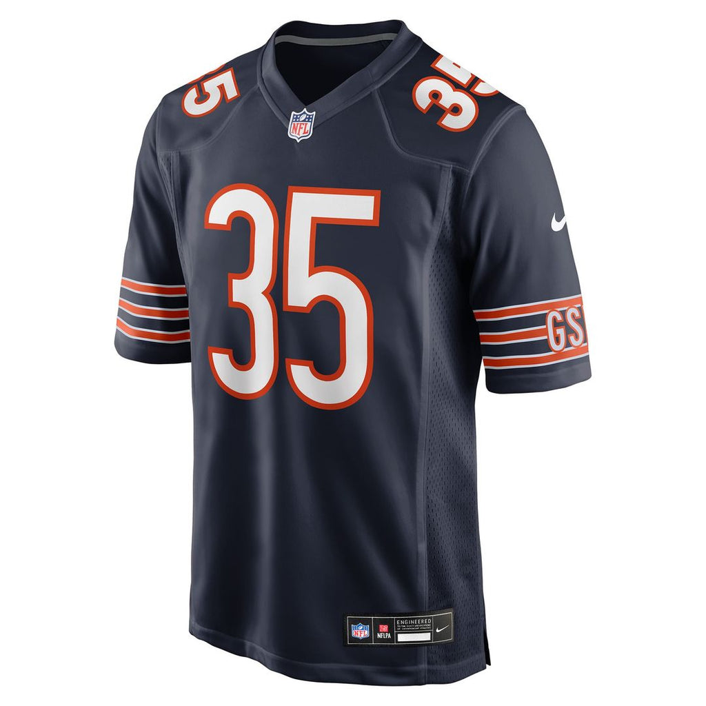 Chicago Bears Deion Hankins Nike Navy Team Game Jersey product image 2, provided for visual reference and product detail