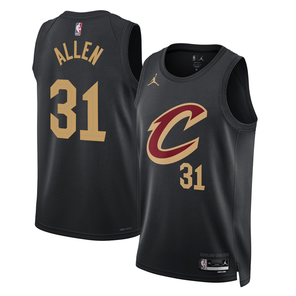 Cleveland Cavaliers Jordan Statement Edition Swingman Jersey - Black - Jarrett Allen - Unisex product image 1, provided for