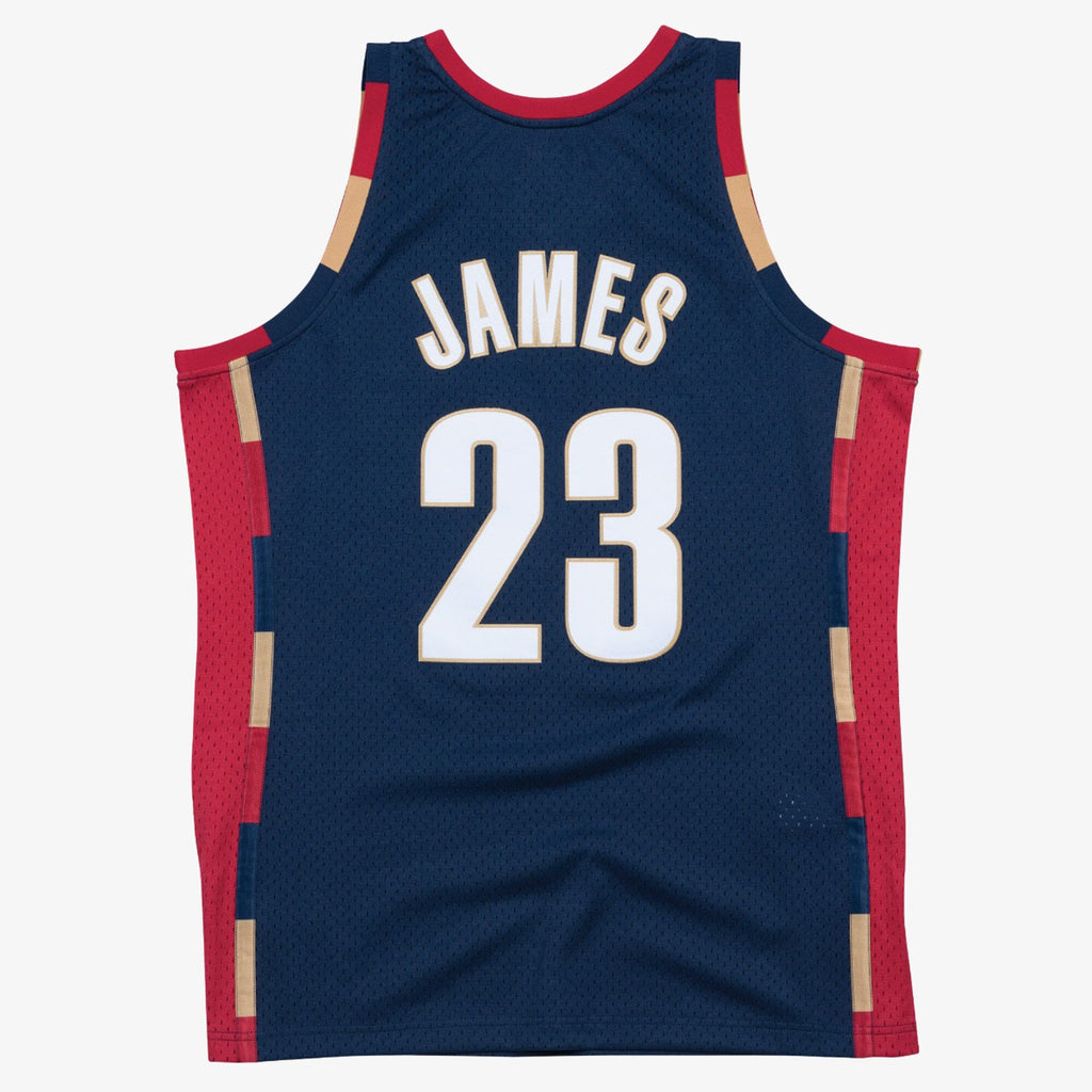 Cleveland Cavaliers Mitchell & Ness Swingman Jersey Alternate Lebron James 2008-09 product image 3, provided for visual