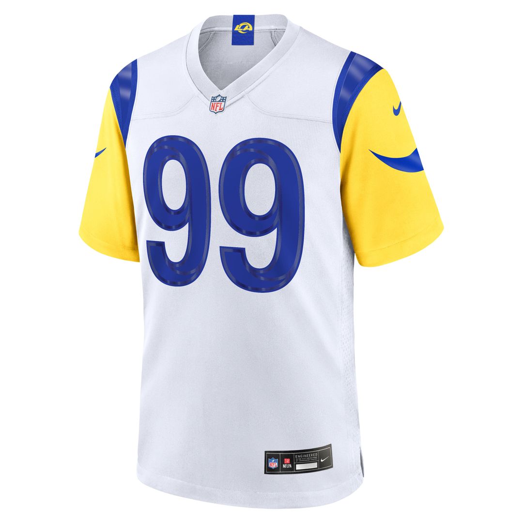 Los Angeles Rams Aaron Donald Nike Royal Game Jersey product image 8, provided for visual reference and product detail review