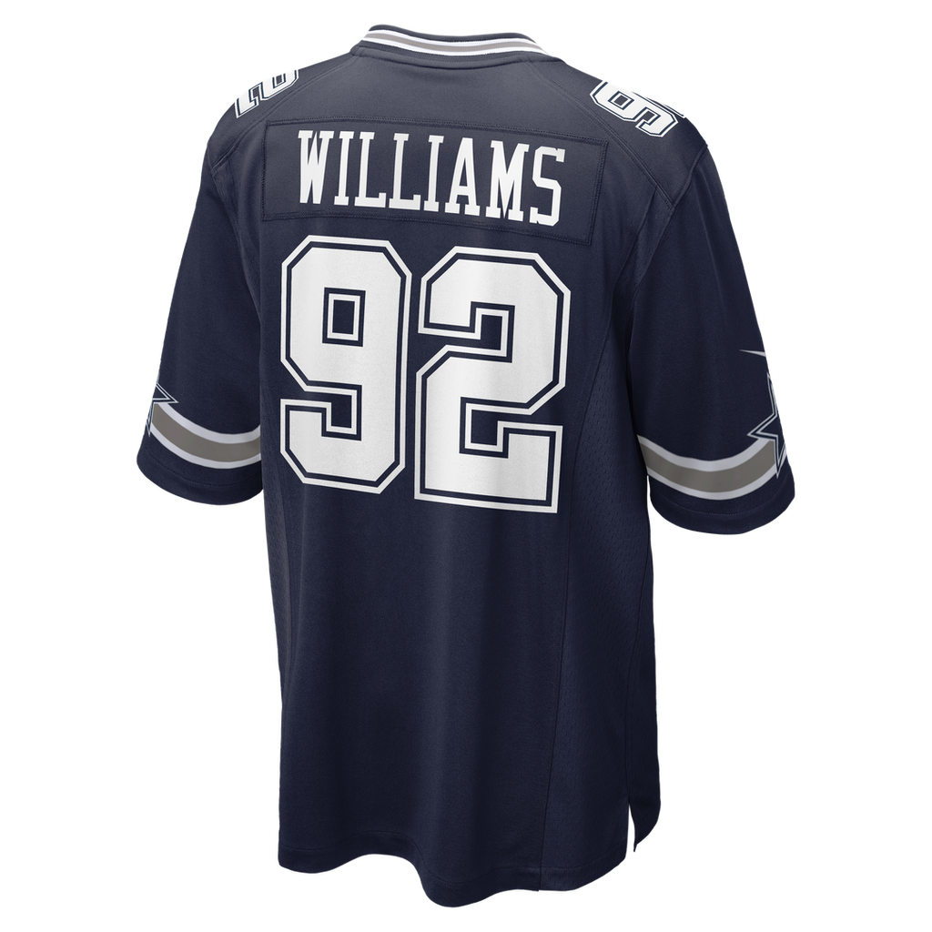 Dallas Cowboys Quinnen Williams Nike Navy Team Game Jersey product image 12, provided for visual reference and product