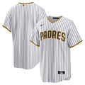 San Diego Padres Nike White Home Big & Tall Replica Jersey product image 1, provided for visual reference and product detail