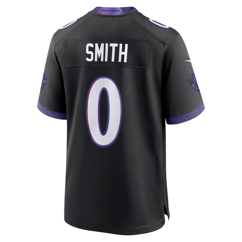 Baltimore Ravens Roquan Smith Nike Purple Alternate Game Jersey product image 13, provided for visual reference and product