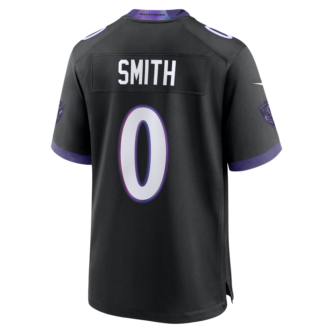 Baltimore Ravens Roquan Smith Nike Purple Alternate Game Jersey product image 13, provided for visual reference and product