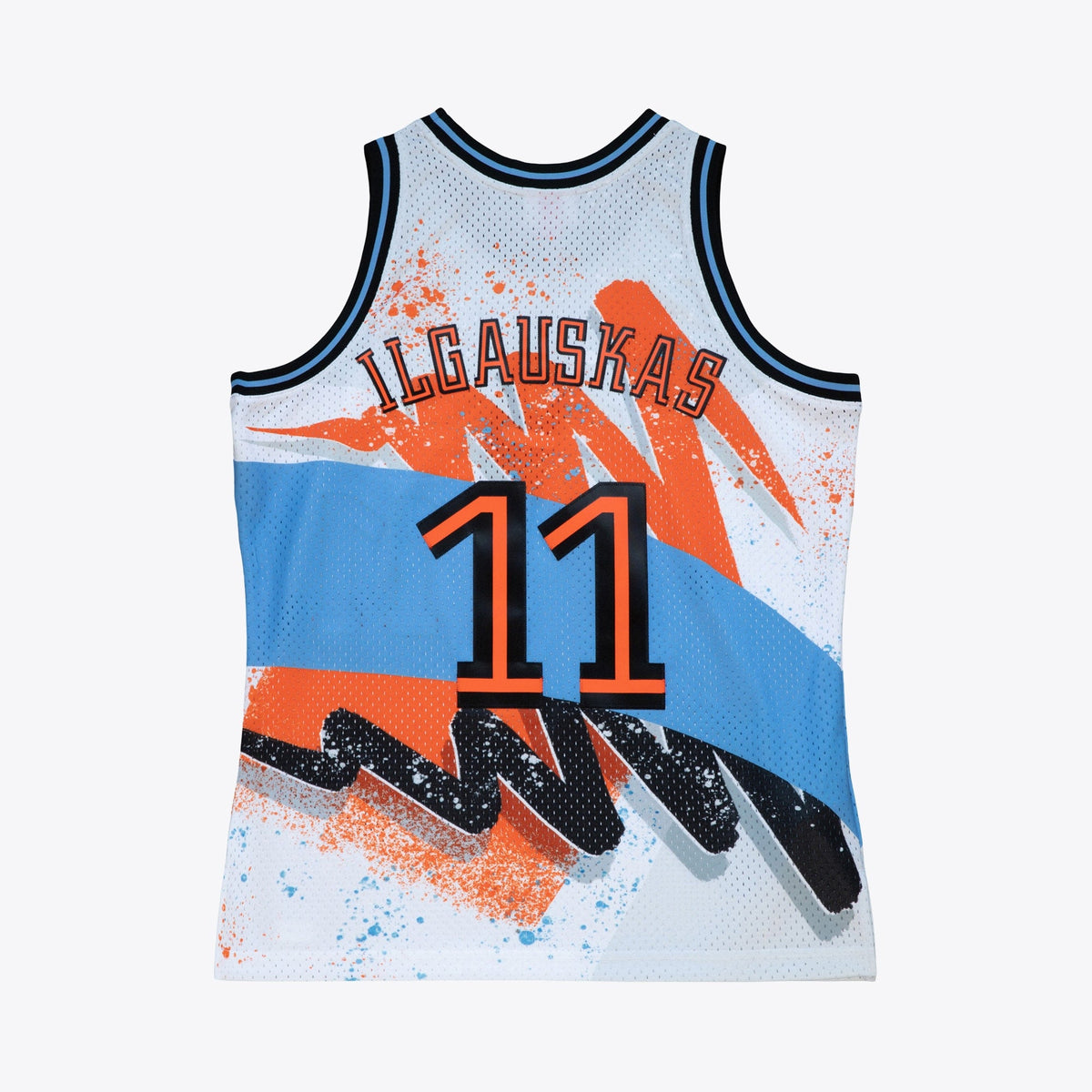 Cleveland Cavaliers Mitchell & Ness Zydrunas Ilgauskas 1997 Hyper Hoops Swingman Jersey - White product image 4, provided