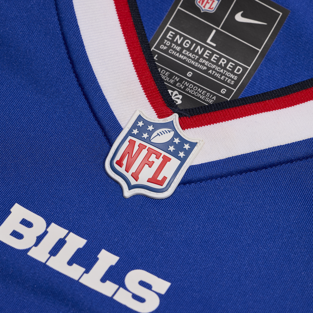 Buffalo Bills Larry Ogunjobi Nike Royal Team Game Jersey product image 4, provided for visual reference and product detail