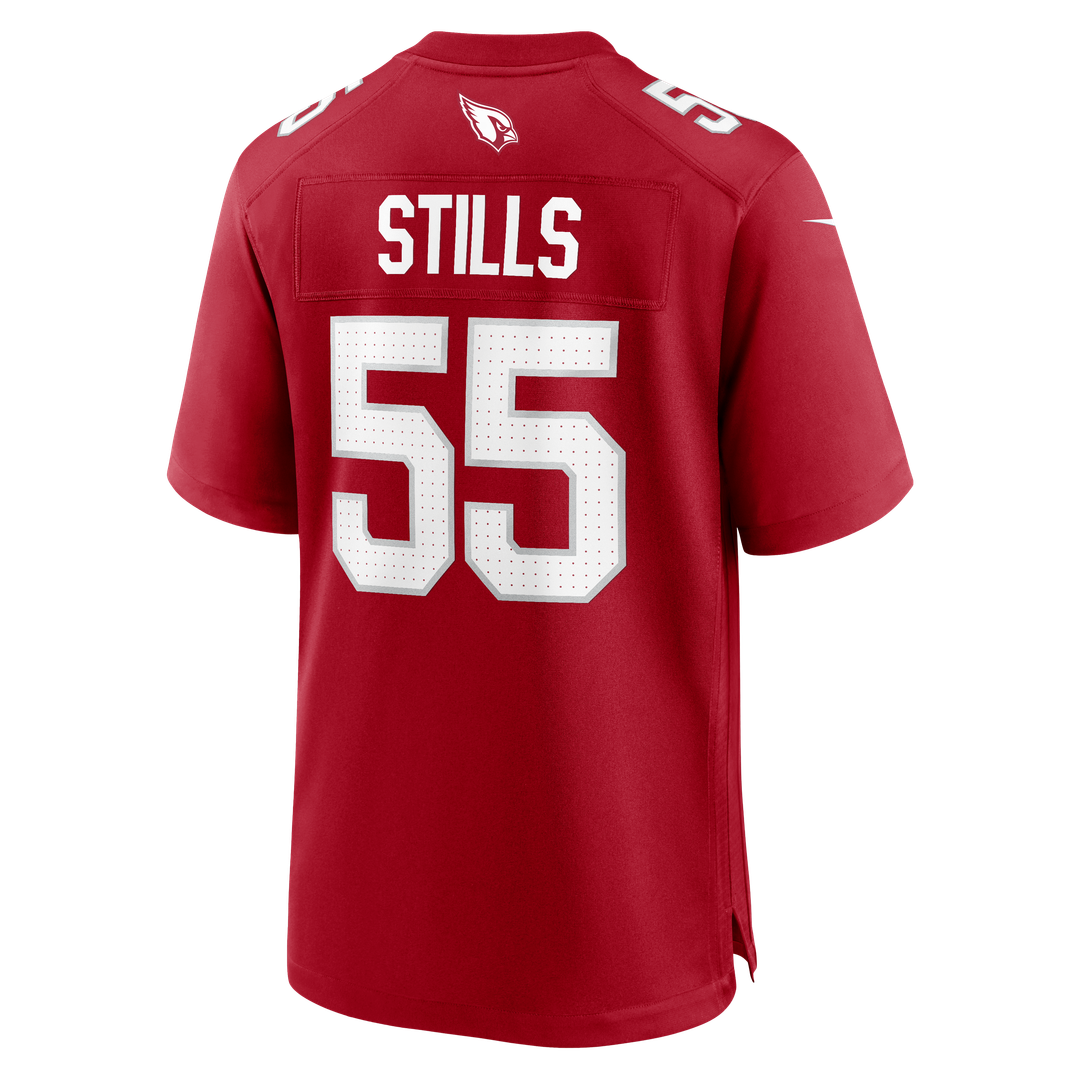 Arizona Cardinals Dante Stills Nike Cardinal Team Game Jersey product image 3, provided for visual reference and product
