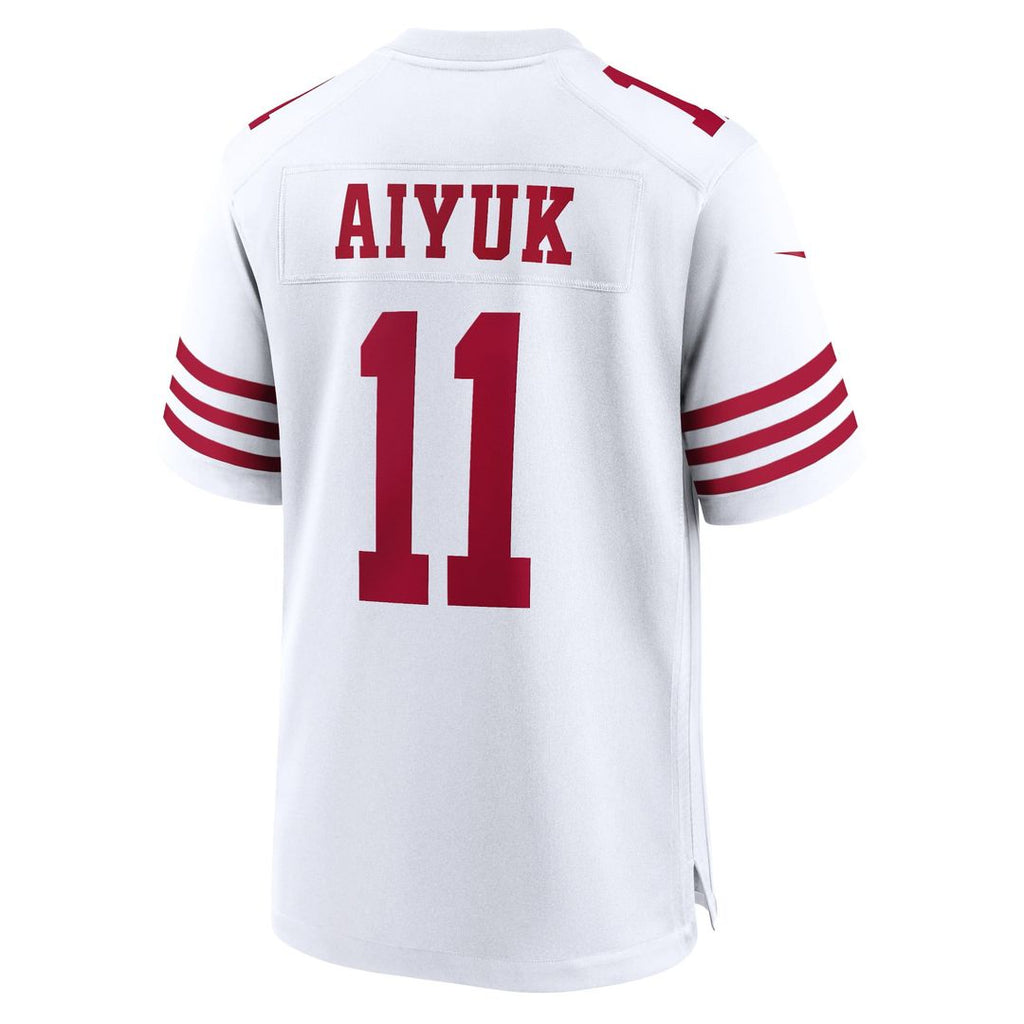 San Francisco 49ers Brandon Aiyuk Nike Scarlet Team Player Game Jersey product image 19, provided for visual reference and