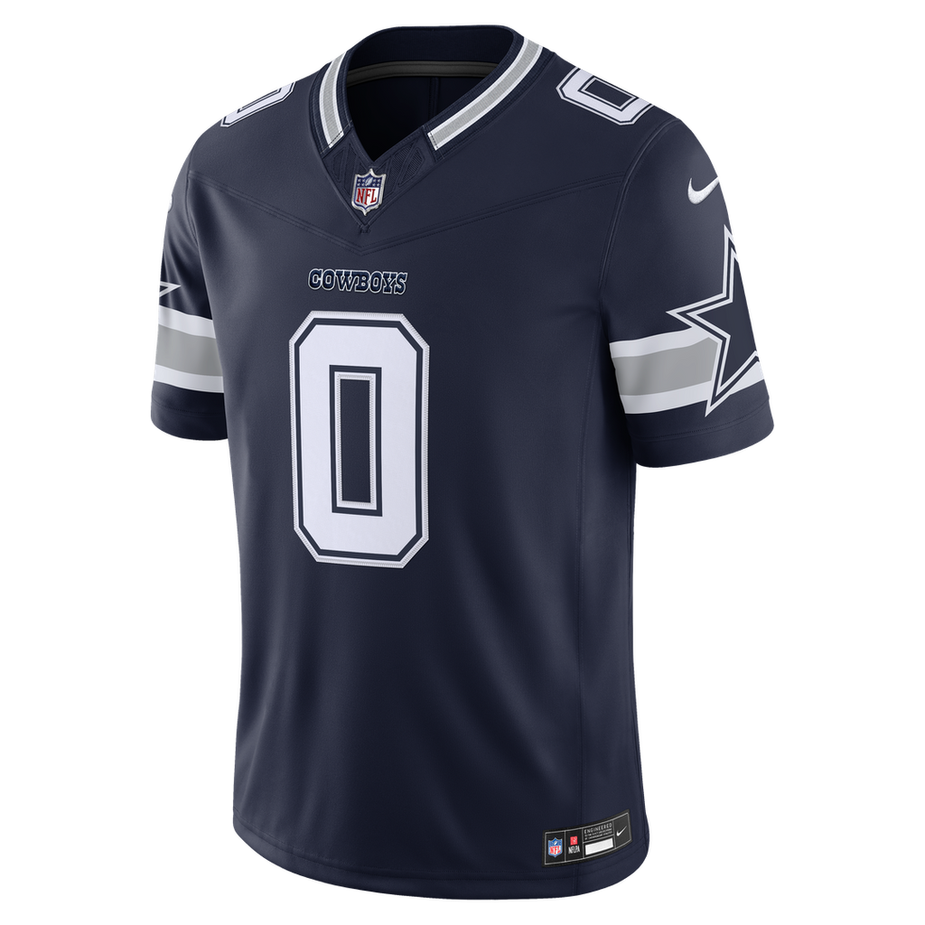 Dallas Cowboys DeMarvion Overshown Nike Navy Team Vapor F.U.S.E. Stitched Limited Jersey product image 2, provided for